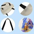 Tower animal Printed Shoulder Shopping Bag Casual Large Tote Handbag