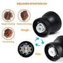 Coffee Bean Mill Ceramic ABS Manual Coffee Grinder Adjustable Knob Setting