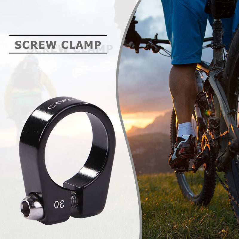 Aluminium Ultralight Quick Release MTB Seatpost Clamp 28.6mm/30mm Tube Bike