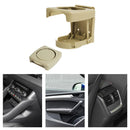 Universal Car Cup Drink Holder Support Auto Interior Folding Brace (Beige) Newly