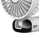 #A Handheld Fan 3000mA Battery Operated Mini Portable Folding Personal Cooling F