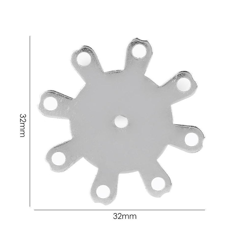 Occitop Stainless Steel Plate for DIY Carp Fishing Accessories Explosion Jighaken Set