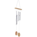 Happy Metal White Wind Chime Garden Home Decor Birthday Gift