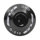 2pcs GUB G-510 Mountain Bike Water Bottle Holder Cage Screws Bolts (Black)