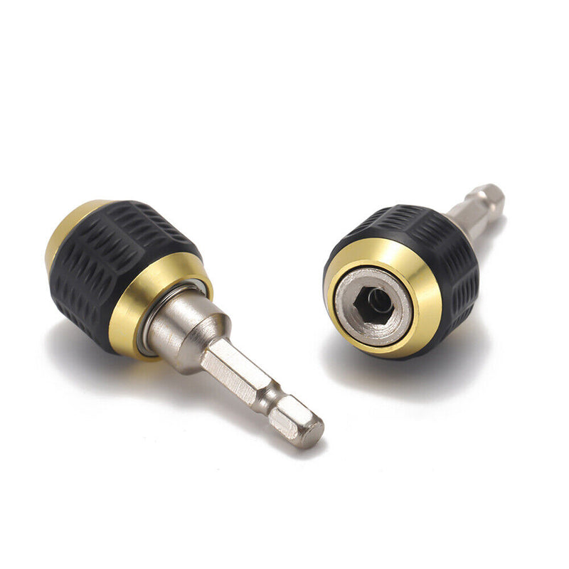 5pcs Damaged Screw Extractor Drill Bit Set Broken Bolt Remover + Drill Chuck