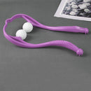Cervical Spine Massager Neck Roller Massage Therapy Pain Relief Health Care Tool