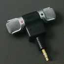 3.5mm Mini Jack Microphone Stereo Mic For Recording Mobile Phone Studio S7Z8