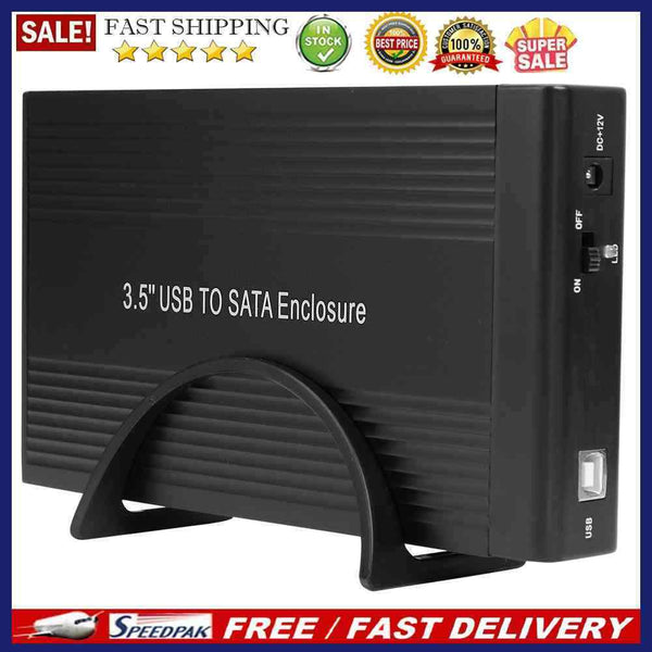 035LSU-EU USB2.0 to SATA 3.5 inch HDD Case 480Mbps Support 6TB Hard Drive Cover
