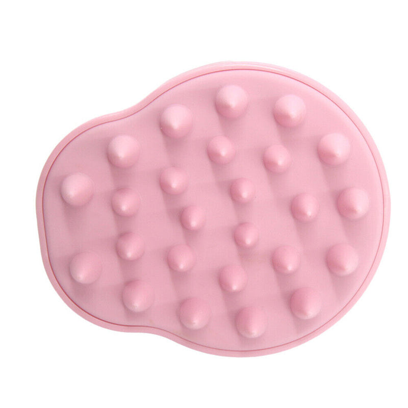 Silicone Soft Hair Washing Bathing Shampoo Brush Non-Slip Head Body Massage Comb