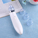 Facial Acne Blackhead Remover Vacuum Suction Pore Clean Machine (White A)