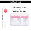 Silicone Lip Brush Lipstick Brush Set Exfoliating Lipstick Brush Creative