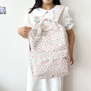 Fashion Floral Backpack Large Capacity Flower Student Travel Shoulder Rucksack