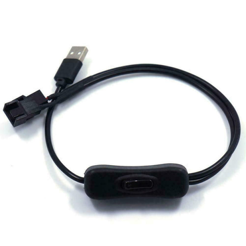 5V 4 Pin to 2 Way USB Adapter Converters Cables PC Fan Computer Cables H9V5