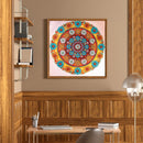 DIY 5D Mandala Flower Diamond Painting Kit Part Special Shape Rhinestone Drawing