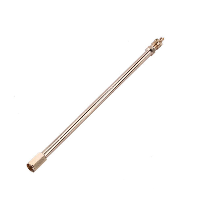 200mm Car Auto Truck Brass Wheel Tire Valve Cap Stem Extension Extender