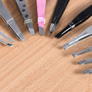 Hair Pluckers Eyelash Extension Clip Eyebrow Tweezer Stainless Steel