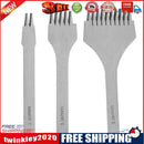 3pcs Europe Oblique Flat Cut French Leather Punch Carving Art Tool(3.38)