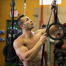 Fitness Ring with Adjustable Buckle Straps Non-Slip Gym Ring for Exercise