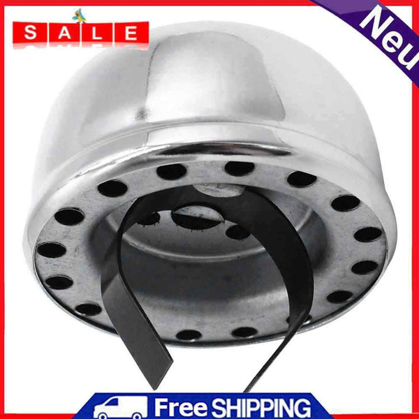Chrome Steel Push-in Valve Cover Oil Breather Cap for SBC 283 327 350 Engine