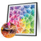 DIY Diamond Painting Kits Blooming Flowers Full Round Drill Home Decoration Gift