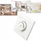 White Adjustable 220V 10A Lamp Brightness Controller Light Switch Dimmer Switch