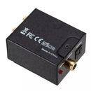 Grwibeou Digital To Toslink Fiber Optic Analog Audio Coaxial Converter T0W2 Q7N7