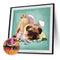 Diamond Painting Dog Kit Full Round Rhinestone Wall Picture