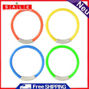 4pcs Pool Throwing Sinking Training Kid Summer Diving Rings Game Play Water Toys
