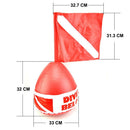 Gear Equipment Scuba Diving Flag Water Surface Marker Dive Waring Sign