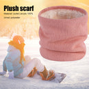 Double-Layer Scarf Neck Cover Outdoor Sports Skiing Cycling Warm Knitted Scarves