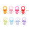 50pcs Acrylic Baby Shower Favor Pacifier Girl Boy Decor Birthday Party Gift