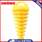 Motorcycle Exhaust Pipe Air-Bleeder Plug Muffler Wash Plug Small (Yellow)
