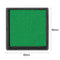 Fingerprint Square Inkpad for DIY Scrapbook Card Paper Craft Stamp (Green) Newly