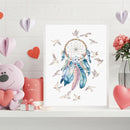 11CT Partial Embroidery Wind Bell Cotton Print Cross Stitch Home Decoration