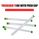 Fishing Floats Tube Transparent Bobbers Fishing Buoys Tackle (4.5x50cm) Newly
