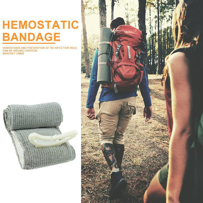 First Aid Hemostasis Elastic Bandage Sterilization Outdoor Survive Urgent R