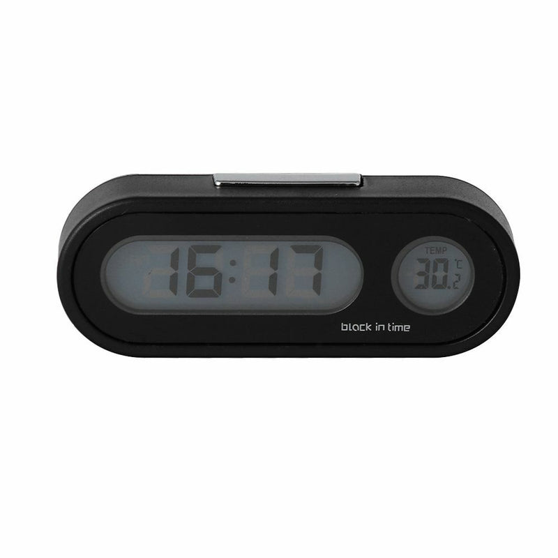 Styling Auto Dashboard Clocks Car Electronic Clock Auto Thermometer Time Watch