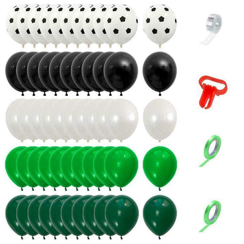 94X Football Theme Ballon Arch Garland Kit Latex Balloon Decor Birthday C4G2