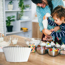 100pcs Cupcake Paper Oilproof Liner Baking Cup Tray Muffin Wrapper (White) Newly