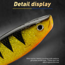 3pcs Soft Fish Bait Artificial T Tail Wobblers Minnow Fishing Lure (Style B)