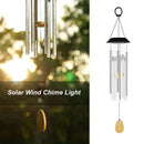 Decoration Solar Wind Chime Light Garden Chandelier Colorful Gradient Rotating