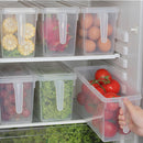 Refrigerator Storage Box PP Freezer Box Crisper Space Saver Preservation Box