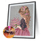 5D Diamond Painting Kit Girl Partial Special Shape Drill DIY Art (K025)