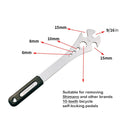 Bicycle Foot Pedal Wrench Spanner Alloy Steel Long Handle Bikes Repair Tool\