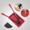 Woodworking Glue Brush Silicone Flat Scraper Board Carpenter Coating Tool