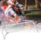 Outdoor Gas Stove Stand Foldable Backpack Fire Barbeque Grill Rack Stand