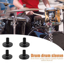 4pcs/set Drum Cymbal Sleeves Plastic Drums Stands Musical Instruments Parts