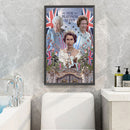 Elizabeth II 5D DIY Diamond Painting Kits Full Round Drill Wall Decor Art Crafts