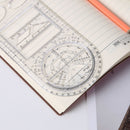 Multifunctional Geometric Ruler Craft Drawing Ruler - High School (Clear) Newly