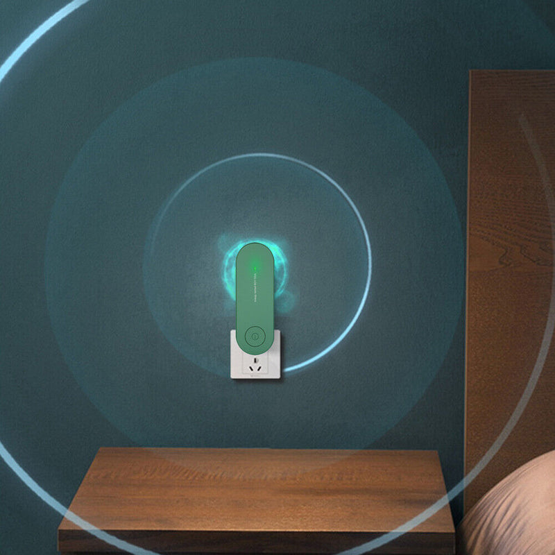 Silent Air Purifier Suction Ultrasonic Mite Remover Home Dust Cleaner Ionizer